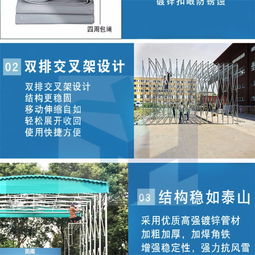 杭州定做推拉帳篷移動雨棚 為工廠倉庫打造靈活高效的遮陽遮雨方案